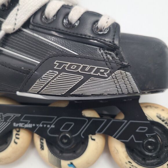 Youth Inline Roller Hockey Skates. Tour Code 5 XT Eviction Youth Size 6 - Picture 10 of 14